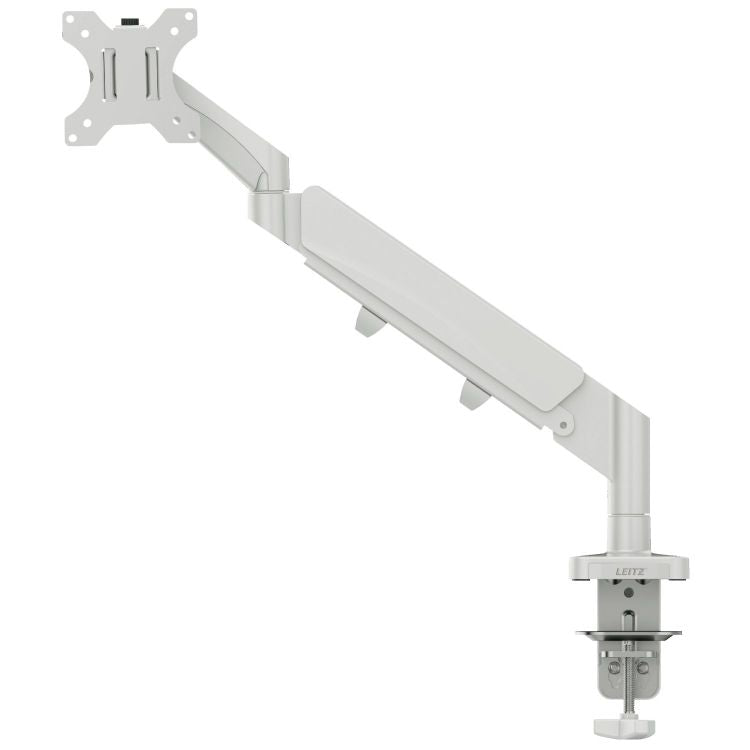 Leitz Ergo Space Saving Single Monitor Arm Light Grey Leitz Ergo Space Saving Single Monitor Arm Light Grey